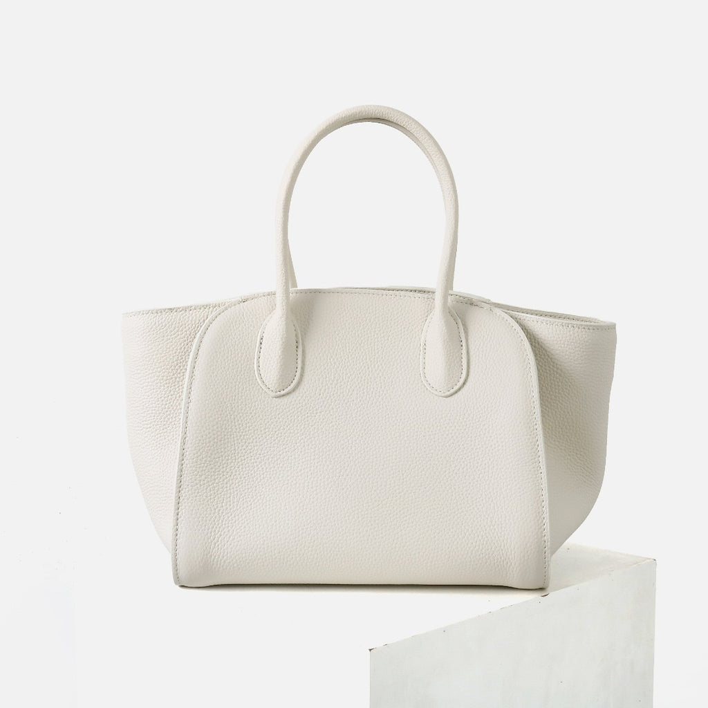 Msbag | TR Style Marlo17 Genuine Leather Minimalist Tote Bag ＃5151
