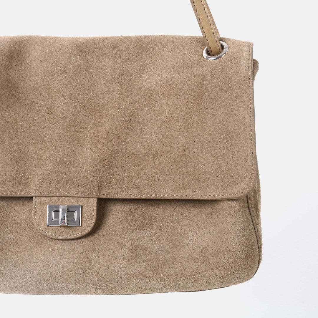 Msbag｜26S-Style Suede Chain Bag #6225 Medium