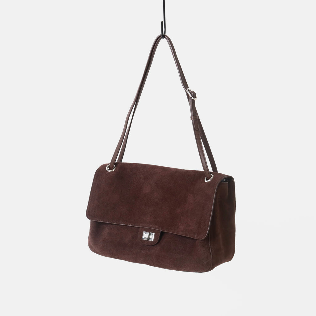 Msbag｜26S-Style Suede Chain Bag #6225 Medium