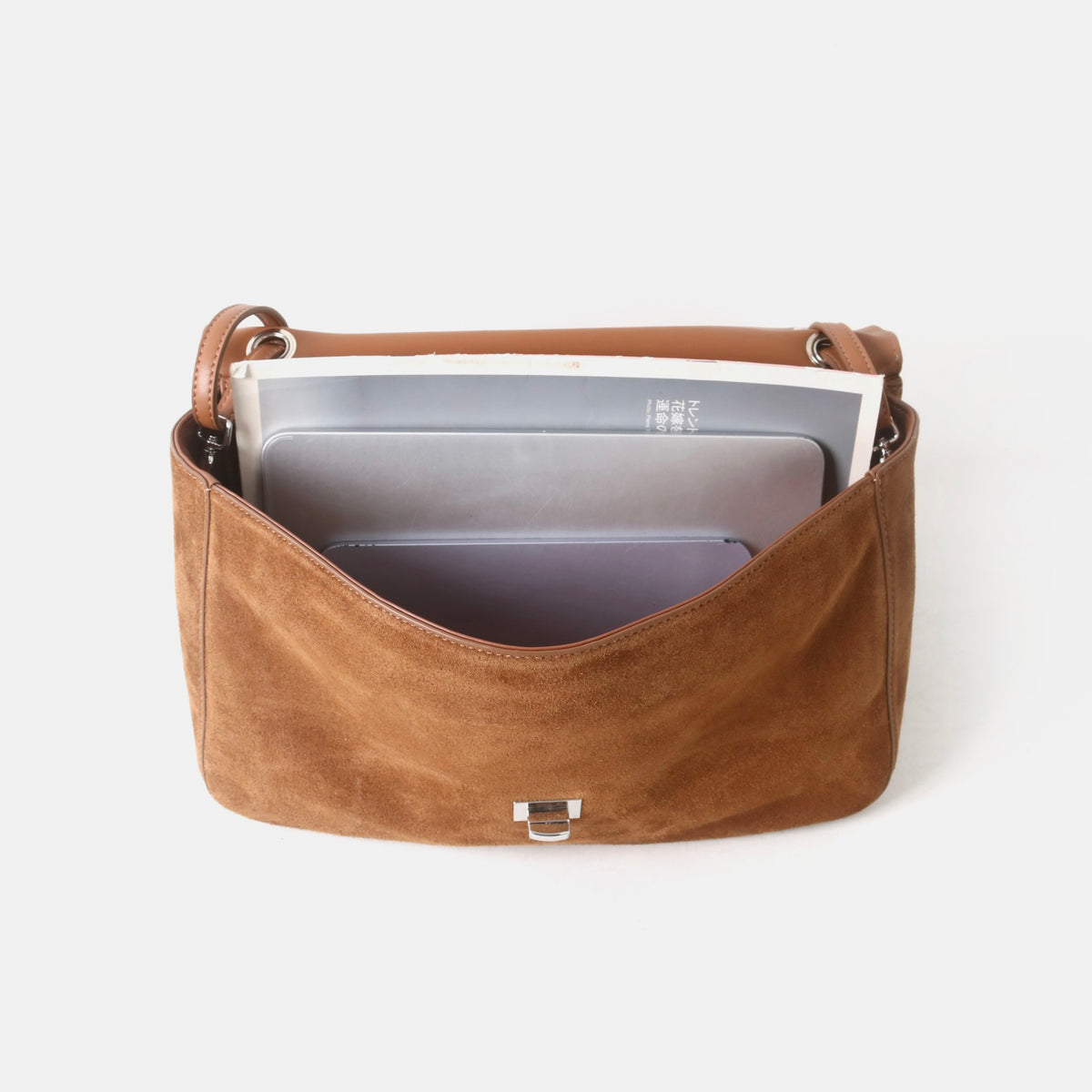 Msbag｜26S-Style Suede Chain Bag #6225 Medium