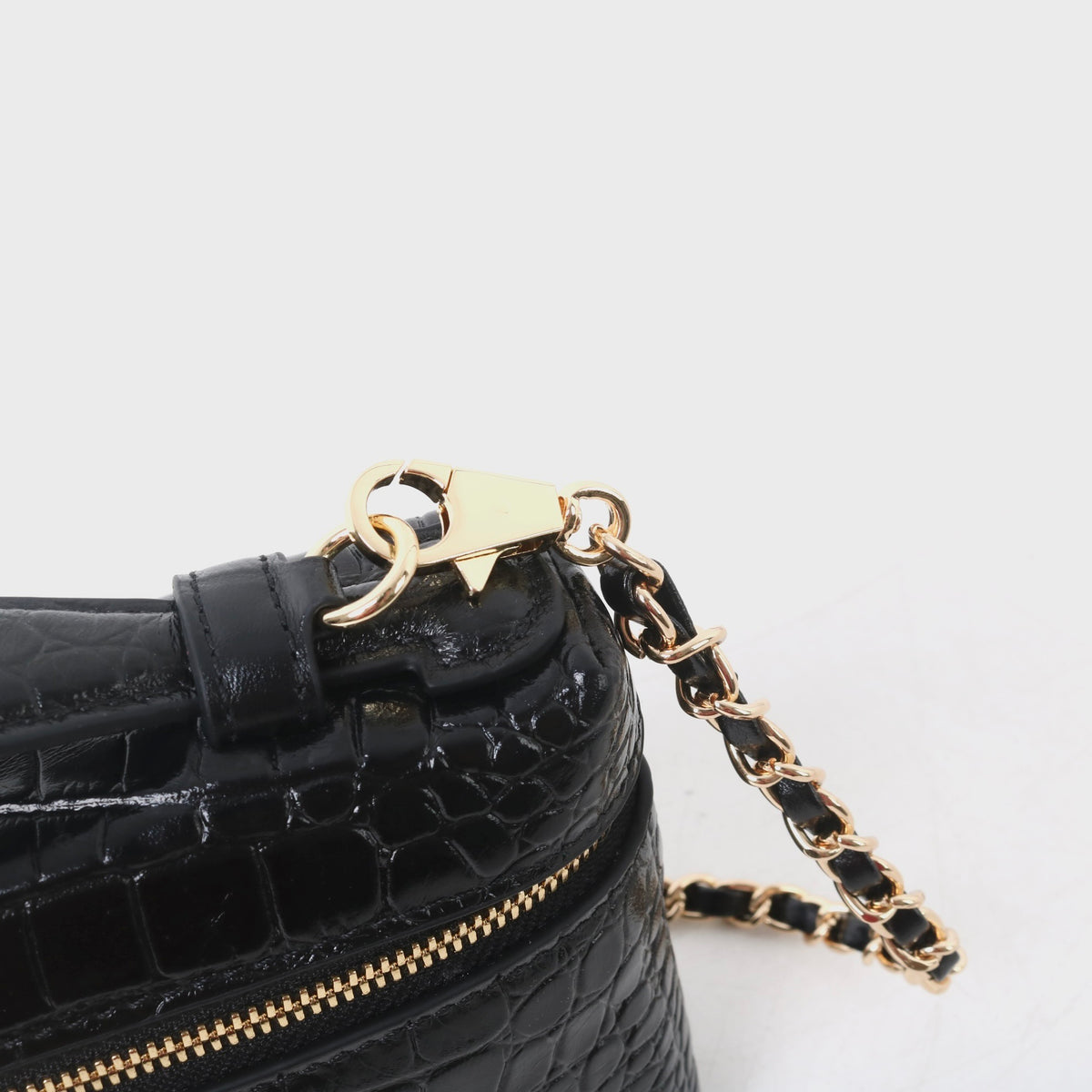 Msbag｜Croc Grain Lunch Box Bag Model 9035 Genuine leather Bag supplier