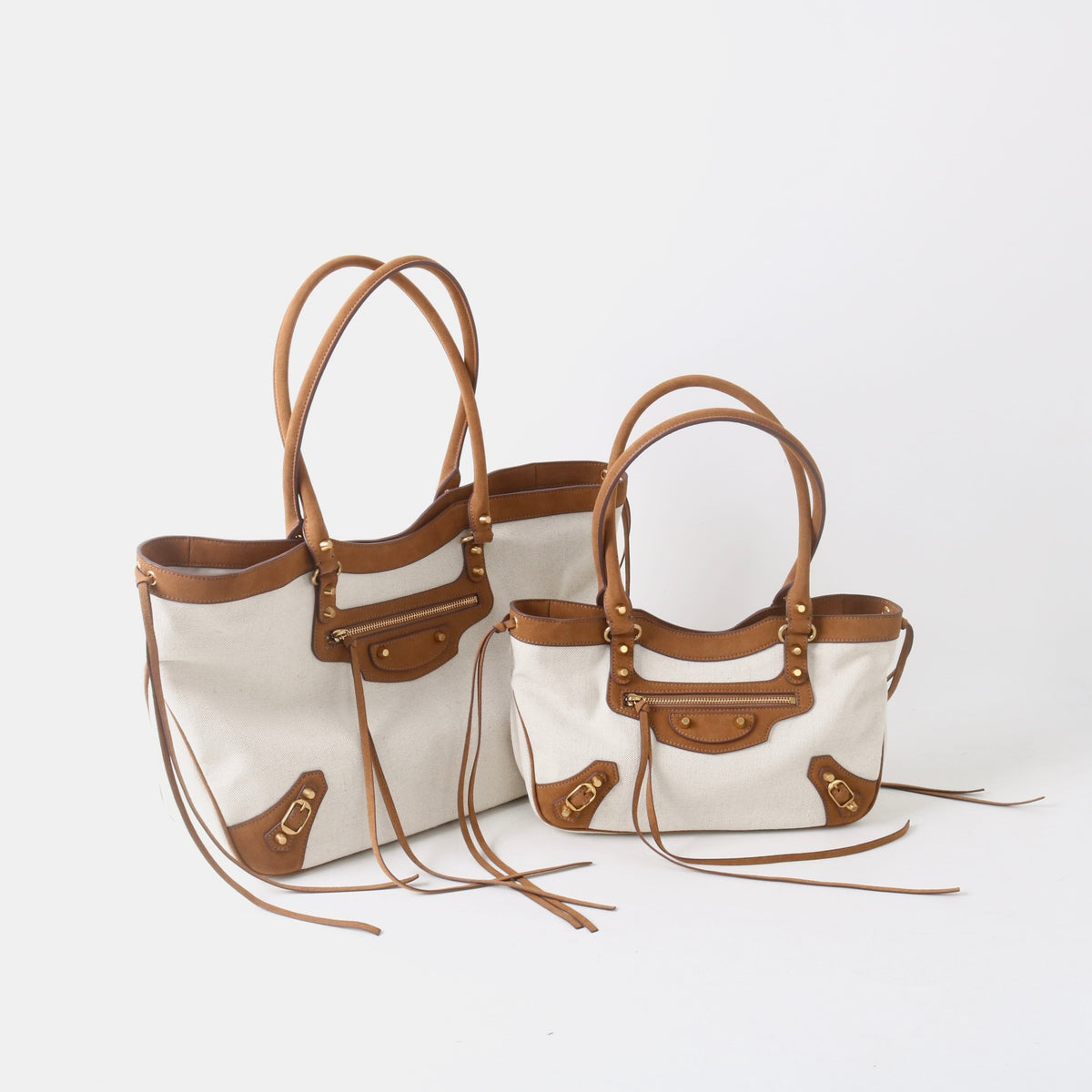 Msbag | Canvas Moto Tote Bag #D5193