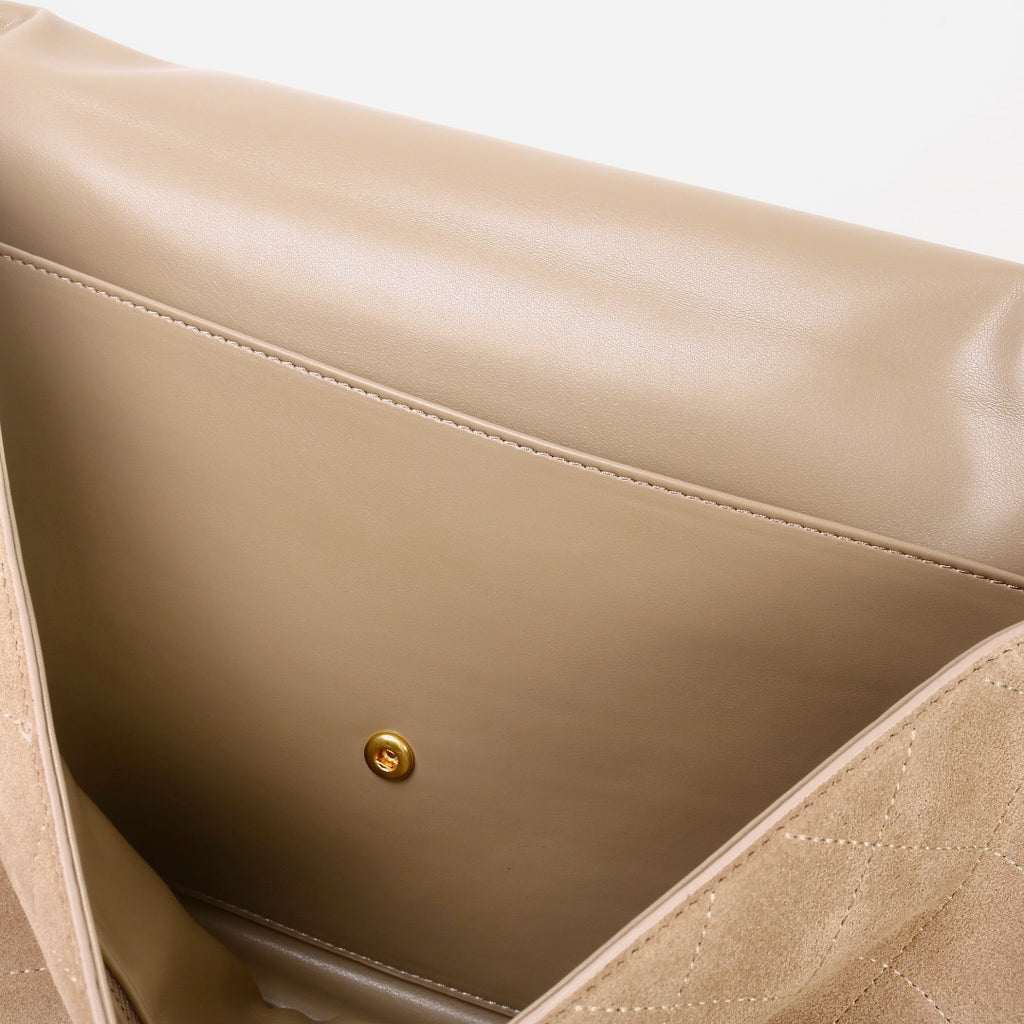 Luxury 26S style, suede leather cowhide chain bag suede leather women's shoulder bag large capacity