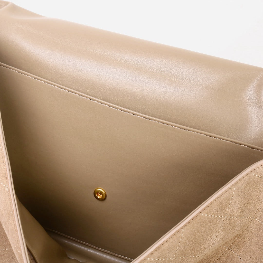 Luxury 26S style, suede leather cowhide chain bag suede leather women's shoulder bag large capacity