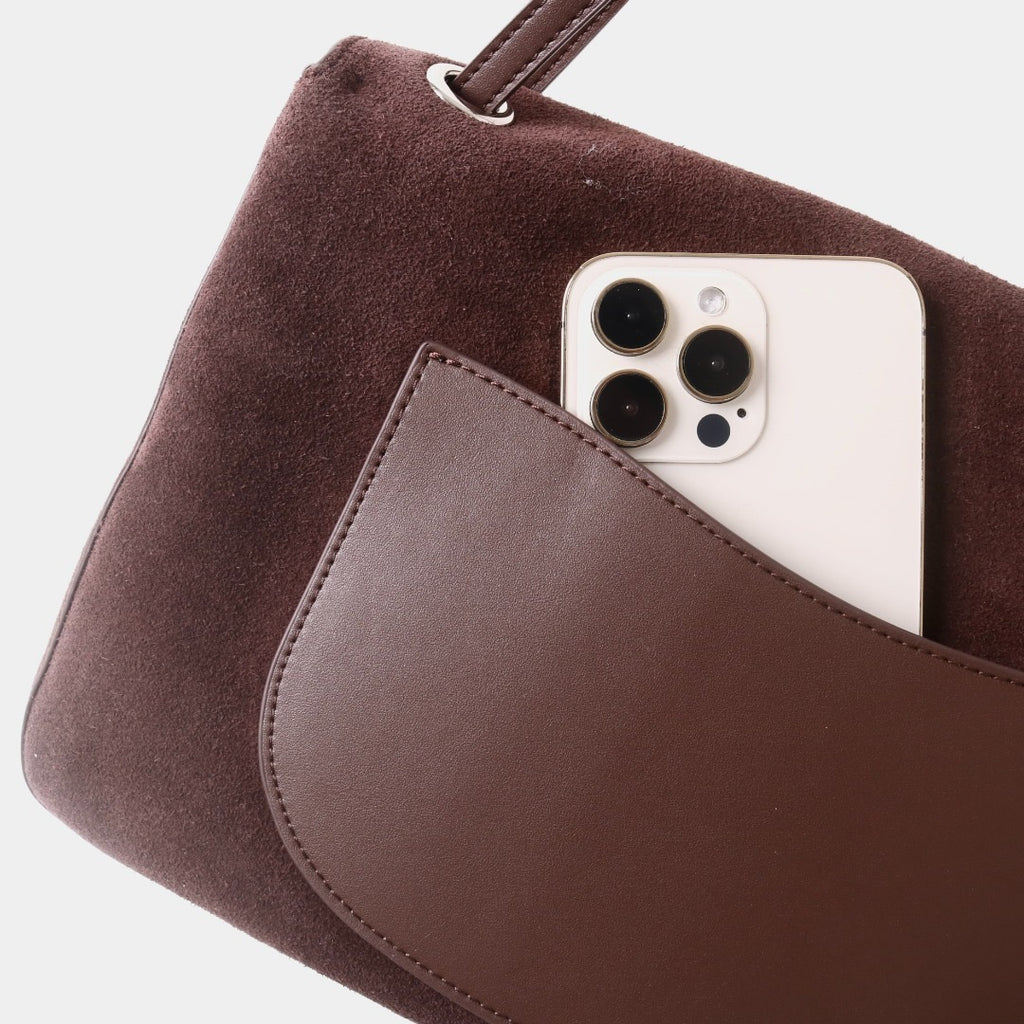 Msbag｜26S-Style Suede Chain Bag #6225 Medium